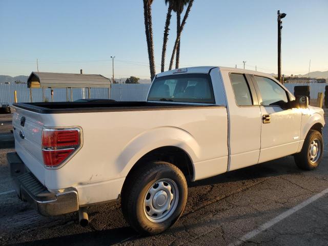 1FTFX1CT0DKF87067 - 2013 FORD F150 SUPER CAB WHITE photo 3