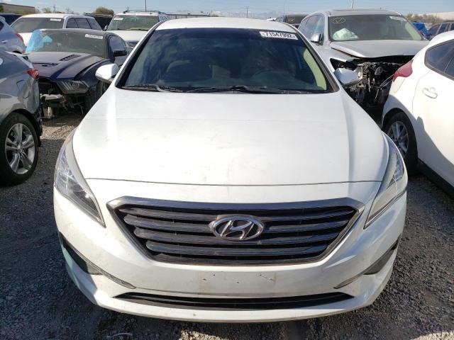 5NPE24AA7FH147717 - 2015 HYUNDAI SONATA ECO WHITE photo 5