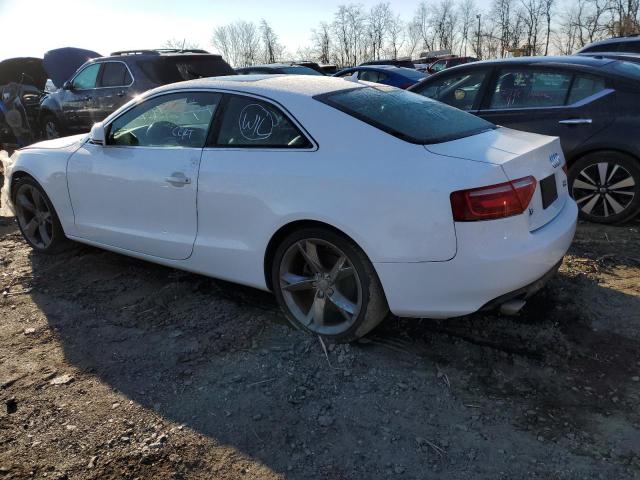 WAUDK78T29A025750 - 2009 AUDI A5 QUATTRO WHITE photo 2