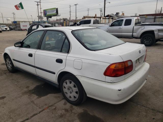 JHMEJ6675YS012380 - 2000 HONDA CIVIC LX WHITE photo 2