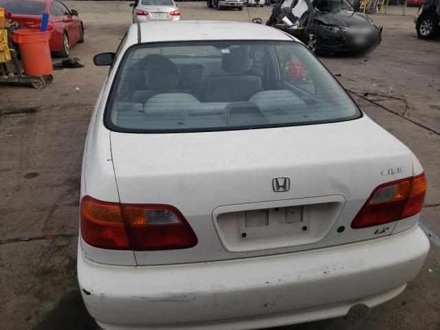 JHMEJ6675YS012380 - 2000 HONDA CIVIC LX WHITE photo 6