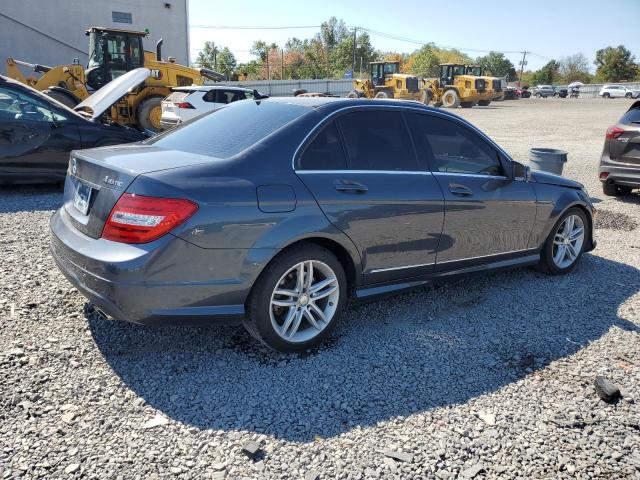 WDDGF8AB4DR274787 - 2013 MERCEDES-BENZ C 300 4MATIC GRAY photo 3