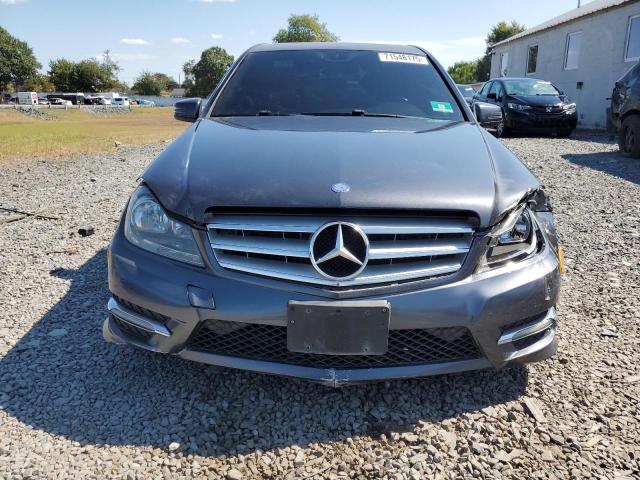 WDDGF8AB4DR274787 - 2013 MERCEDES-BENZ C 300 4MATIC GRAY photo 5
