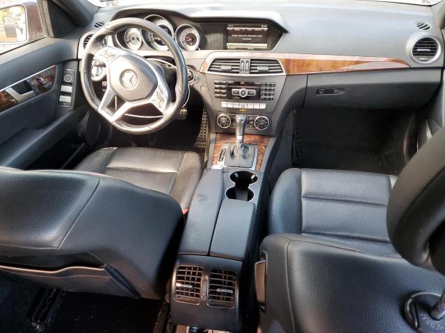 WDDGF8AB4DR274787 - 2013 MERCEDES-BENZ C 300 4MATIC GRAY photo 8