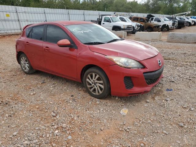JM1BL1L73D1783040 - 2013 MAZDA 3 I წითელი ფოტო 4