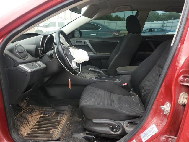 JM1BL1L73D1783040 - 2013 MAZDA 3 I წითელი ფოტო 7