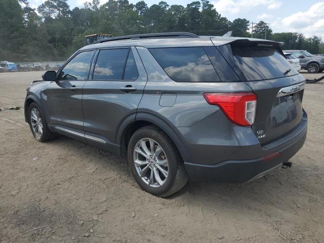 1FMSK7DH9LGB14422 - 2020 FORD EXPLORER XLT GRAY photo 2