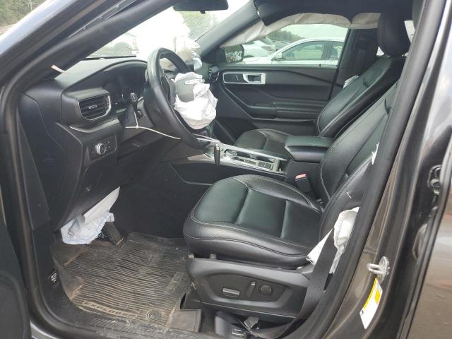 1FMSK7DH9LGB14422 - 2020 FORD EXPLORER XLT GRAY photo 7