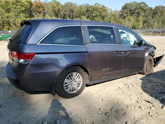 5FNRL5H20GB066691 - 2016 HONDA ODYSSEY LX GRAY photo 3