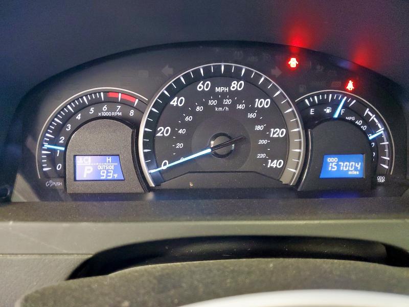 4T4BF1FK4CR272457 - 2012 TOYOTA CAMRY BASE GRAY photo 9