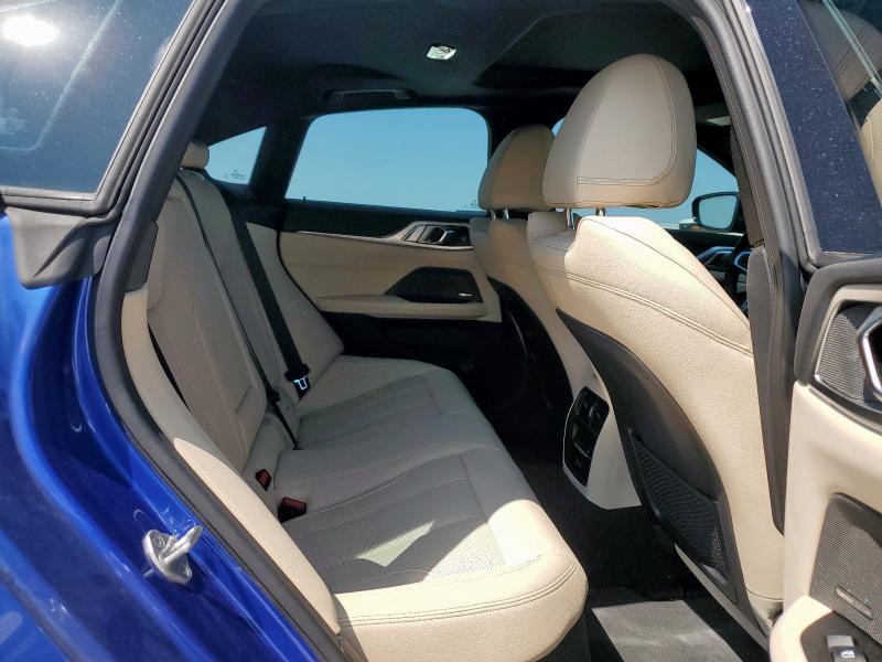 WBY33AW05RFS67158 - 2024 BMW I4 M50 BLUE photo 10