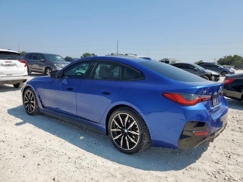WBY33AW05RFS67158 - 2024 BMW I4 M50 BLUE photo 2