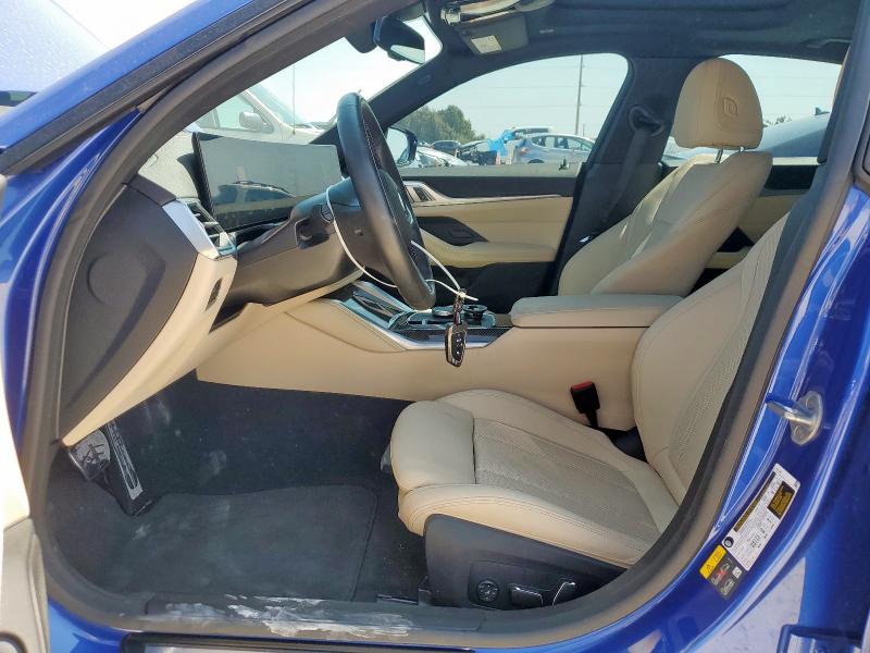 WBY33AW05RFS67158 - 2024 BMW I4 M50 BLUE photo 7