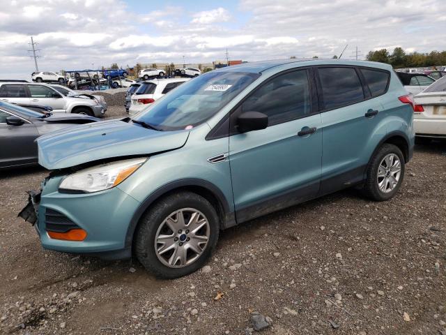 1FMCU0F77DUA16552 - 2013 FORD ESCAPE S TURQUOISE photo 1