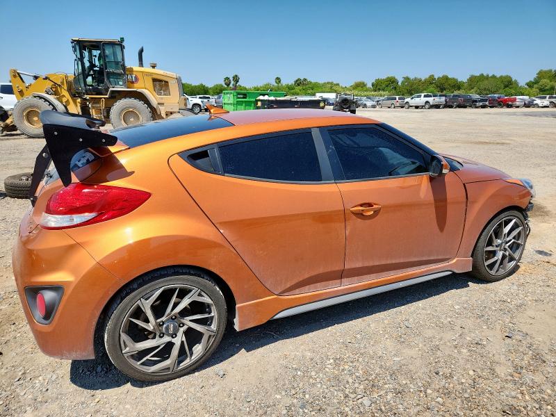 KMHTC6AE9GU282557 - 2016 HYUNDAI VELOSTER TURBO ORANGE photo 3