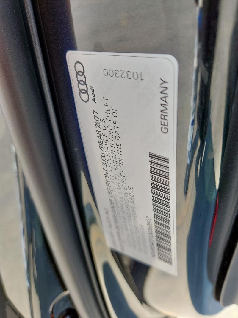 WAUM2AF21LN090502 - 2020 AUDI A6 PRESTIGE Qara foto 12