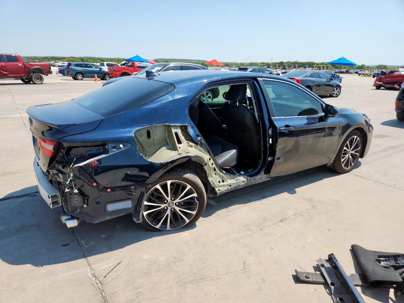 4T1B11HK6KU242364 - 2019 TOYOTA CAMRY L BLUE photo 3