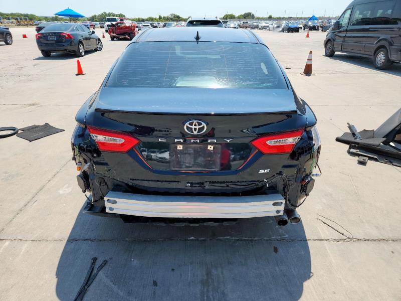 4T1B11HK6KU242364 - 2019 TOYOTA CAMRY L BLUE photo 6