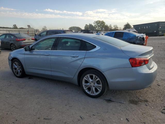 1G1115SL5EU139734 - 2014 CHEVROLET IMPALA LT BLUE photo 2