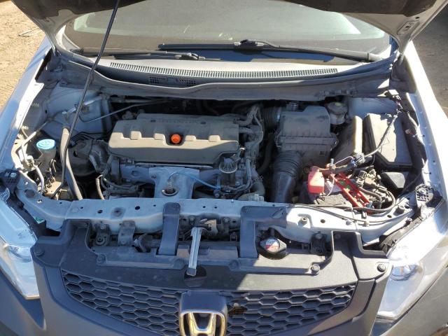 2HGFG3B15CH519995 - 2012 HONDA CIVIC EXL Արծաթագույն լուսանկար 11