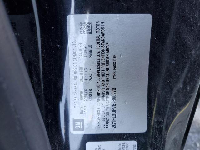 2G1FL3DP7E9800973 - 2014 CHEVROLET CAMARO ZL1 BLACK photo 12