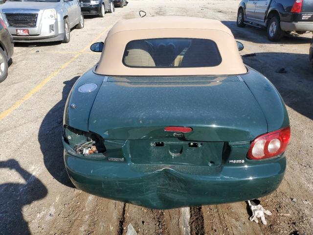 JM1NB353610211256 - 2001 MAZDA MX-5 MIATA BASE GREEN photo 10