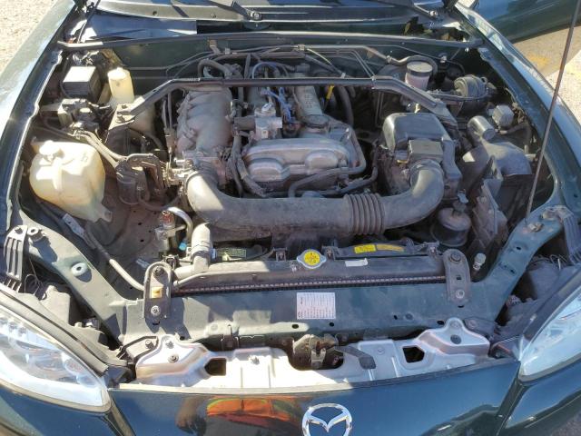JM1NB353610211256 - 2001 MAZDA MX-5 MIATA BASE GREEN photo 11