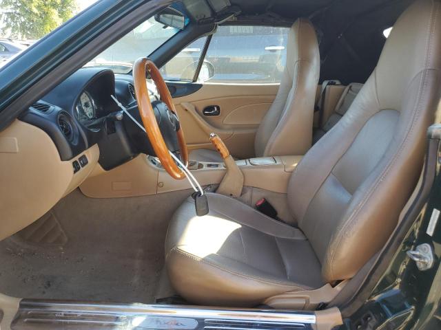 JM1NB353610211256 - 2001 MAZDA MX-5 MIATA BASE GREEN photo 7