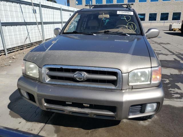 JN8DR09Y21W590253 - 2001 NISSAN PATHFINDER LE BROWN photo 5