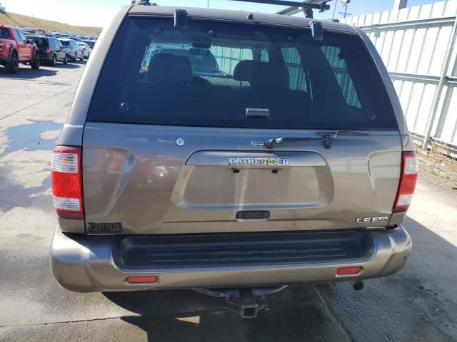 JN8DR09Y21W590253 - 2001 NISSAN PATHFINDER LE BROWN photo 6