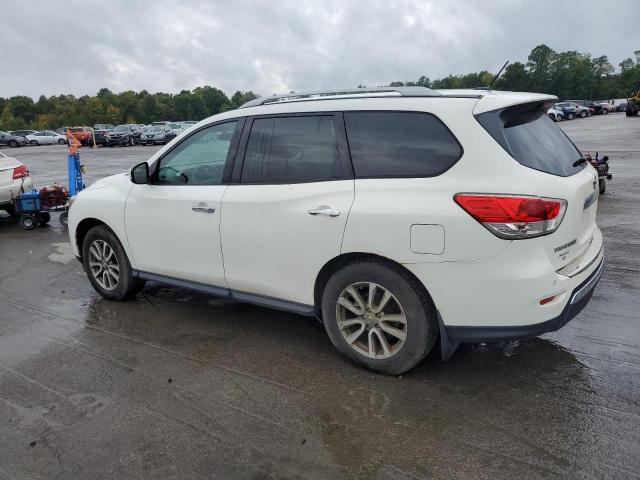 5N1AR2MM3EC660781 - 2014 NISSAN PATHFINDER S WHITE photo 2