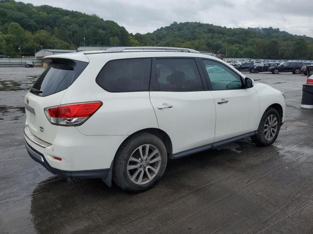 5N1AR2MM3EC660781 - 2014 NISSAN PATHFINDER S WHITE photo 3