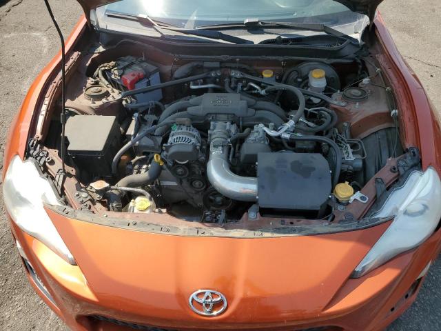 JF1ZNAA12D1711386 - 2013 TOYOTA SCION FR-S ORANGE photo 11