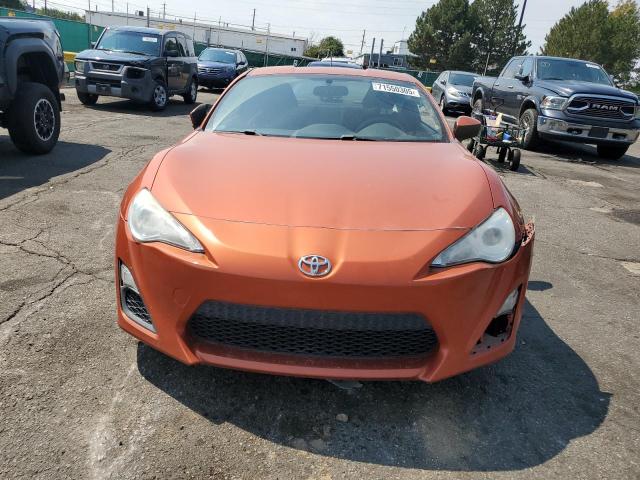 JF1ZNAA12D1711386 - 2013 TOYOTA SCION FR-S ORANGE photo 5