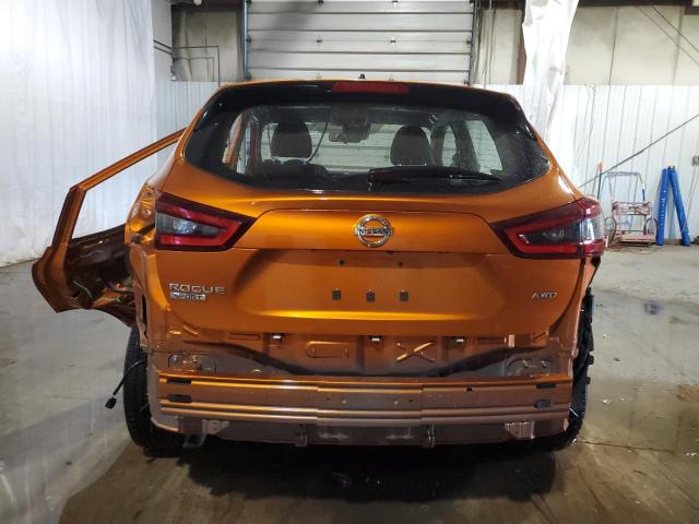 JN1BJ1AWXMW443082 - 2021 NISSAN ROGUE SPOR S ORANGE photo 6