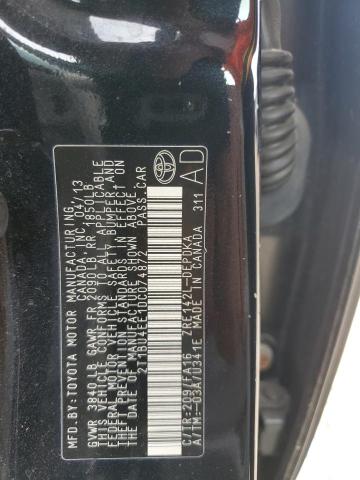 2T1BU4EE1DC074872 - 2013 TOYOTA COROLLA BASE Qara foto 12