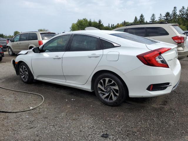 2HGFC2F79KH028459 - 2019 HONDA CIVIC EX WHITE photo 2