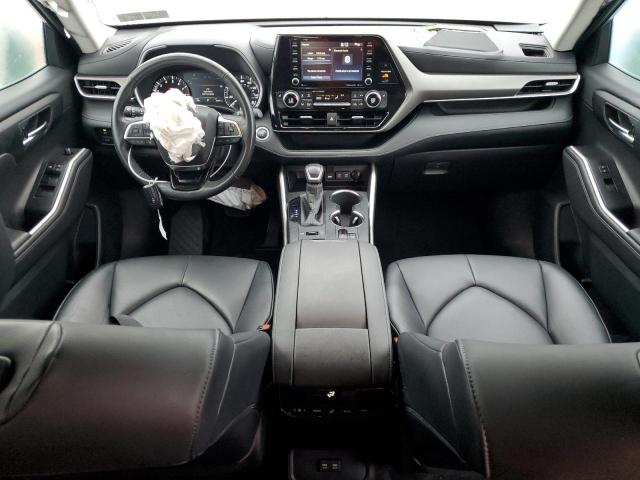 5TDGZRBH3LS034656 - 2020 TOYOTA HIGHLANDER XLE BLUE photo 8