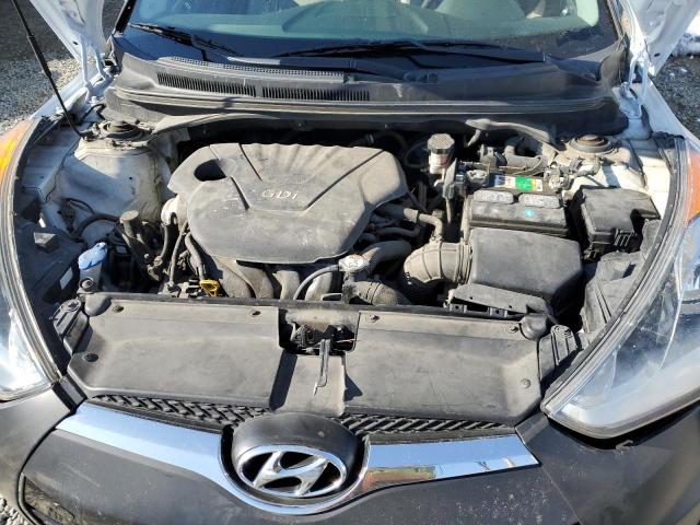 KMHTC6AD1CU037673 - 2012 HYUNDAI VELOSTER WHITE photo 11