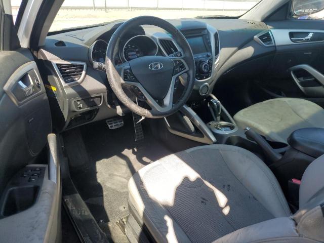 KMHTC6AD1CU037673 - 2012 HYUNDAI VELOSTER WHITE photo 8
