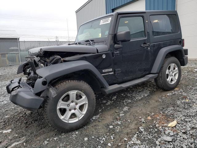 1C4AJWAG9JL865324 - 2018 JEEP WRANGLER SPORT BLACK photo 1