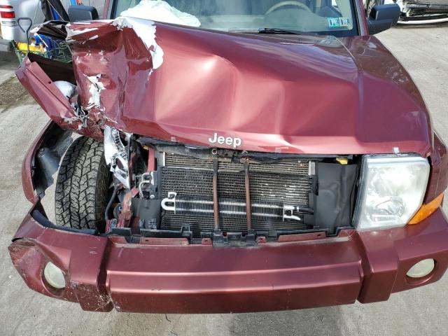 1J8HG48K98C165124 - 2008 JEEP COMMANDER SPORT ბურგუნდია ფოტო 11