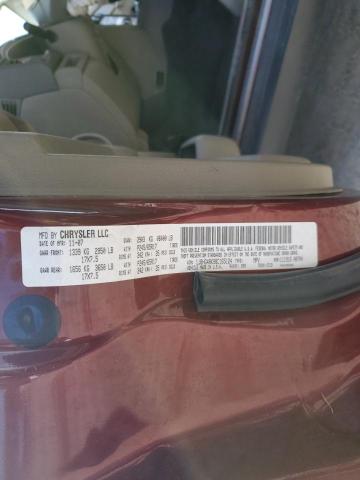 1J8HG48K98C165124 - 2008 JEEP COMMANDER SPORT ბურგუნდია ფოტო 12