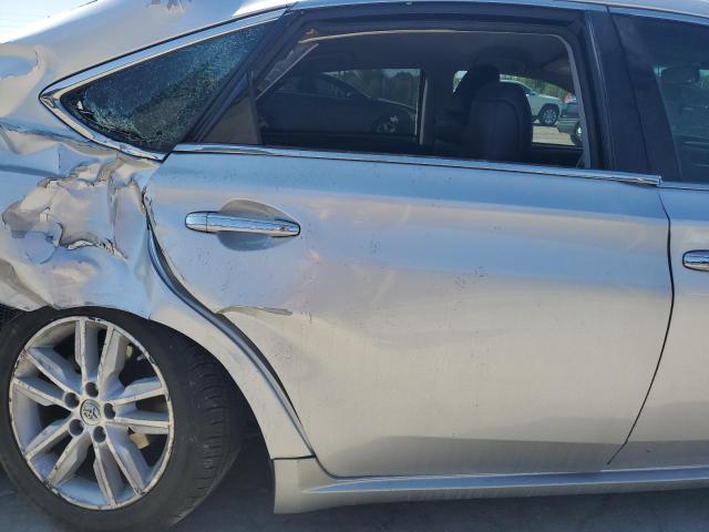 4T1BK1EBXDU025288 - 2013 TOYOTA AVALON BASE ვერცხლისფერი ფოტო 10