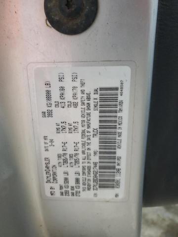 3D7KU28D64G217446 - 2004 DODGE RAM 2500 ST SILVER photo 12