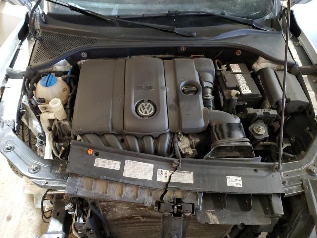 1VWBH7A3XDC022334 - 2013 VOLKSWAGEN PASSAT SE SILVER photo 11