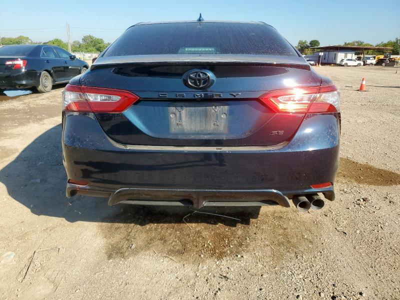 4T1B11HK3KU297354 - 2019 TOYOTA CAMRY L BLUE photo 6