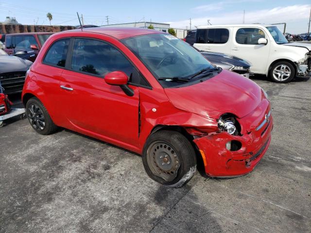 3C3CFFAR7DT665034 - 2013 FIAT 500 POP RED photo 4