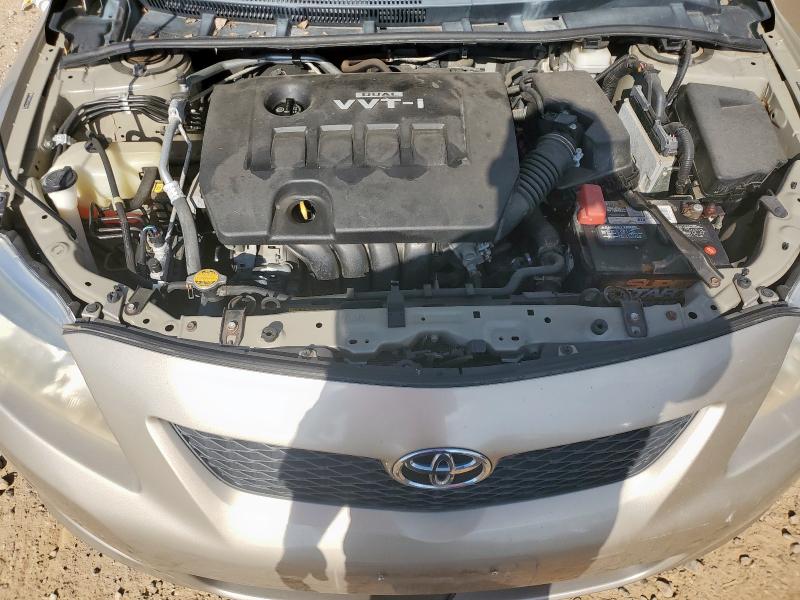 2T1BU4EE5AC439419 - 2010 TOYOTA COROLLA BASE TAN photo 11