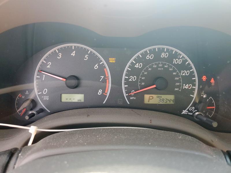 2T1BU4EE5AC439419 - 2010 TOYOTA COROLLA BASE TAN photo 9